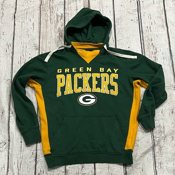 Green Bay Packers NFL Football Hoodie Sports Jumper Pullover Sweatshirt - Picture 1 of 6